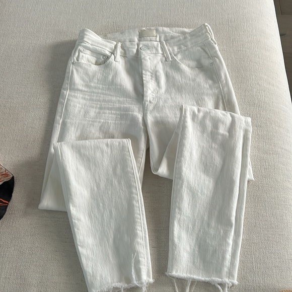 MOTHER High Waisted Ankle Fray in Fairest of Them All - Picture 2 of 5